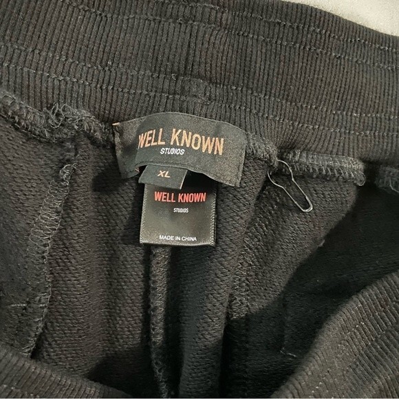 NWT WELL KNOWN STUDIOS The Broome Shorts Black Size XL - Picture 10 of 10